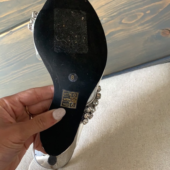 Jeffery Campbell diamond clear mules - Picture 6 of 8